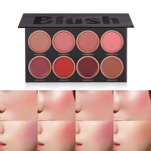 Makeup Eight-color Blush High Disc Brighten Skin Tone - ROUTINE FASHION
