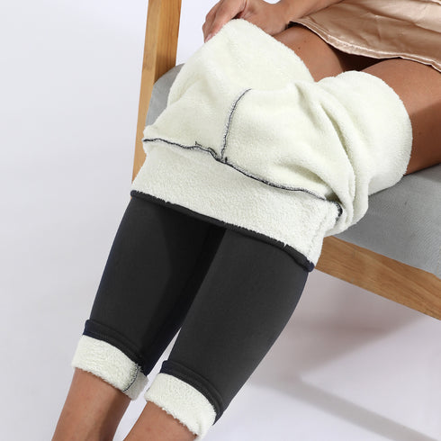 Winter Leggings Warm Thick High Stretch Lamb Cashmere Leggins Skinny Fitness Woman Pants - ROUTINE FASHION