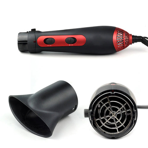 Hair Dryer Machine 3 In 1 Multifunction Hair Styling Tools Hairdryer Pro Hair Curler Straightener Dryer Comb Brush - ROUTINE FASHION