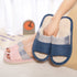 Linen Slippers House Shoes Women Bedroom Slippers - ROUTINE FASHION