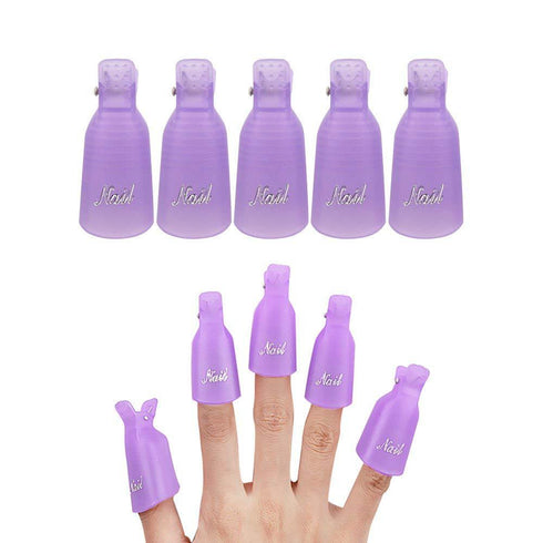 Nail Tools Nail Remover Clips Nail Polish Glue Nail Remover Set - ROUTINE FASHION