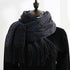 Women's New Thickened Warm Tassel Plaid Cashmere Scarves - ROUTINE FASHION