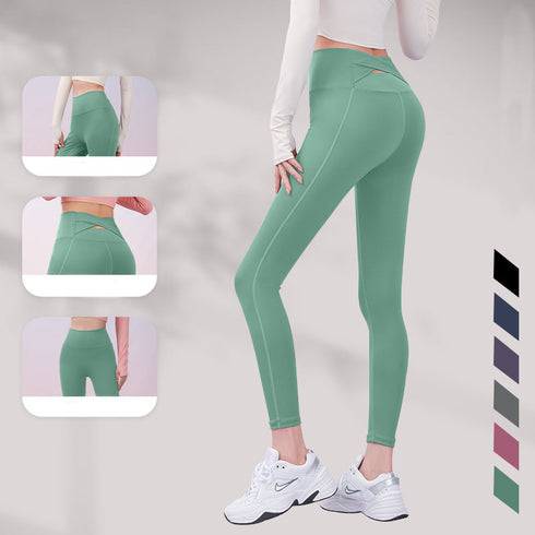 Fitness Yoga Pants Tummy Control Leggings For Women - ROUTINE FASHION
