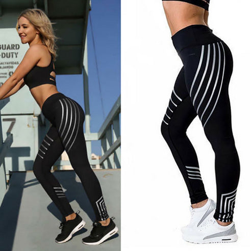Women Workout Leggings Pants Women Leggins Women Fitness Night Glowing Autumn Winter Leggings Women legins - ROUTINE FASHION