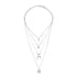 Multi-layer Moon Pendant Necklaces for Women Bohemian Wafer Elegant Necklace - ROUTINE FASHION