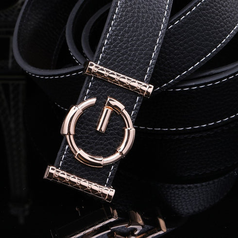 Ladies luxury belts cummerbunds for women G buckle Belt Genuine Leather belt Fashion genuine leather men belts buckle - ROUTINE FASHION