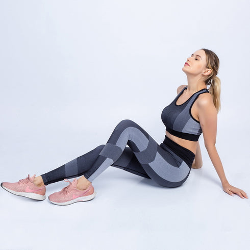 Fitness sport seamless yoga set - ROUTINE FASHION