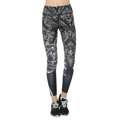 Digital printed leggings - ROUTINE FASHION