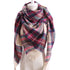 esign Women Triangles Scarf Long Scarves Shawl Autumn Winter - ROUTINE FASHION