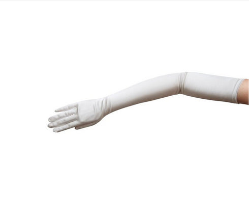 Satin Satin Wedding Gloves Etiquette Gloves Bridal Gloves Sexy Dinner Gloves - ROUTINE FASHION