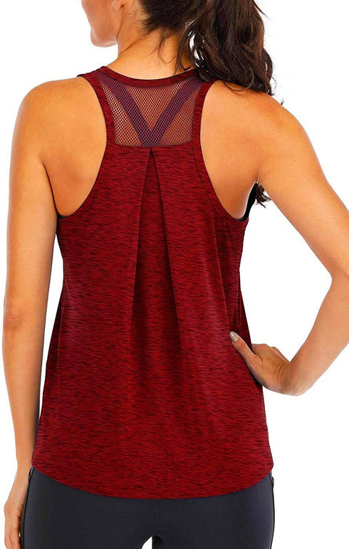 Yoga Sports Vest Women's Fitness Quick-drying T-shirt - ROUTINE FASHION