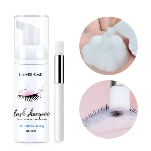 Eyelash shampoo gentle cleansing eyelash makeup remover - ROUTINE FASHION