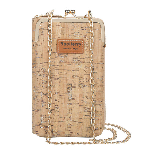 Baellerry cork long wallet for women - ROUTINE FASHION
