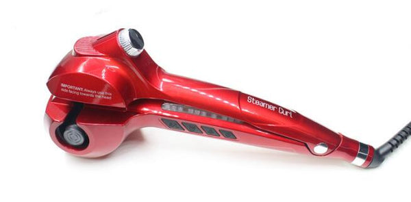 Professional ceramic hair steam machine hair curler roller curling iron, hair waver in digital magic styling tools styler - ROUTINE FASHION