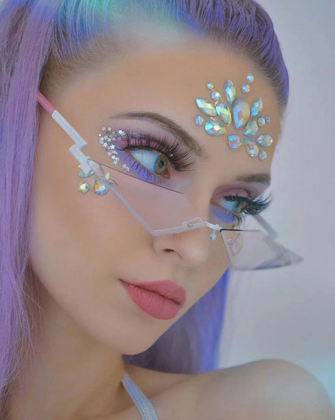 Fashion rimless sunglasses for women - ROUTINE FASHION