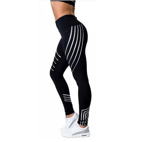 Reflective Sport Yoga Pants - ROUTINE FASHION