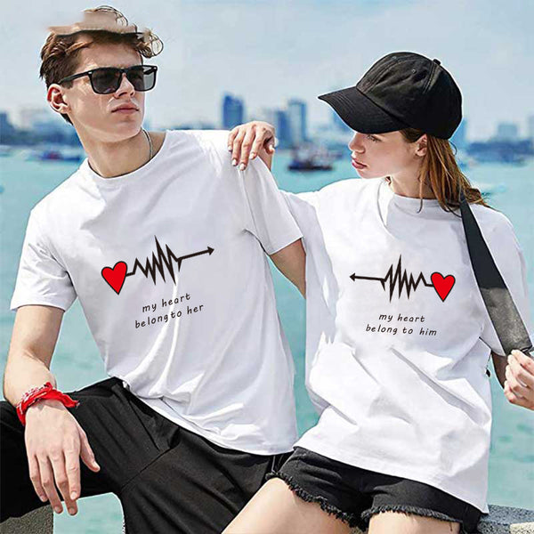 Couple cotton T-shirt - ROUTINE FASHION