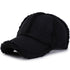Fashion Hats Women Peaked Cap Solid Color Broken Edge Design Baseball Cap Sport - ROUTINE FASHION