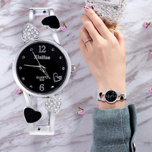 Women's watches set diamond British watches - ROUTINE FASHION
