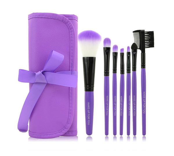 7 Makeup Tools Makeup Brushes Portable Full Makeup Brushes - ROUTINE FASHION
