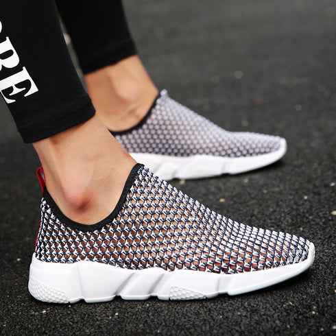 Summer tennis shoes, sports shoes low top - ROUTINE FASHION