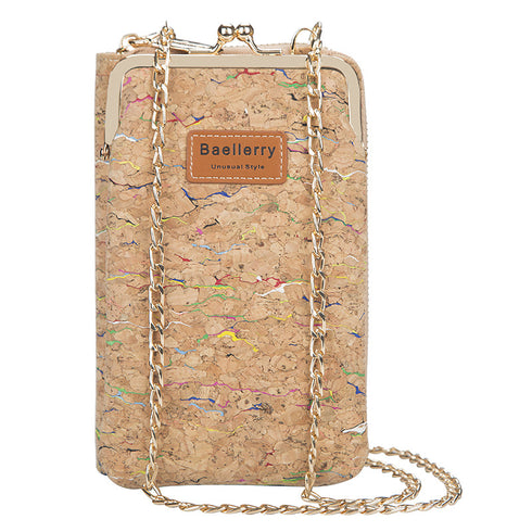 Baellerry cork long wallet for women - ROUTINE FASHION