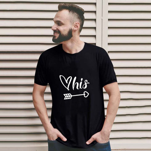 Valentine's Day T-shirt Couple Short Sleeve - ROUTINE FASHION