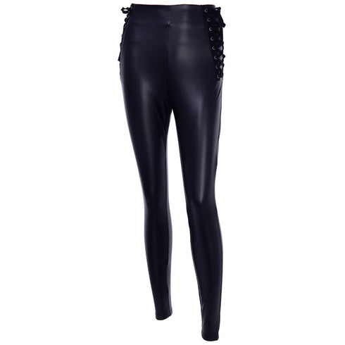 PU leather pants - ROUTINE FASHION