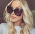 Women's Vintage Cat Eye Sunglasses Women Gradient Lens Sunglasses Glasses - ROUTINE FASHION