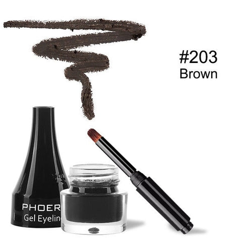 Brown Novice Makeup Black Eye Liner Makeup Makeup - ROUTINE FASHION