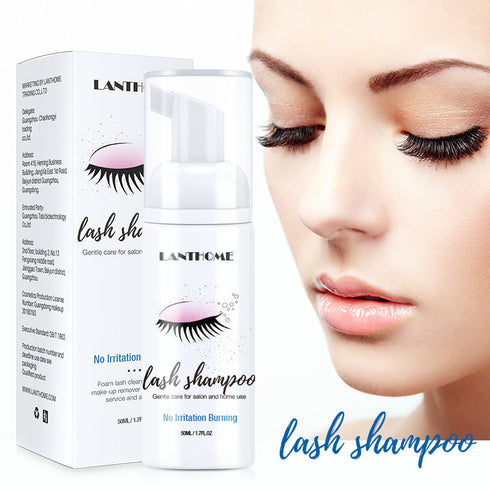 Eyelash shampoo gentle cleansing eyelash makeup remover - ROUTINE FASHION