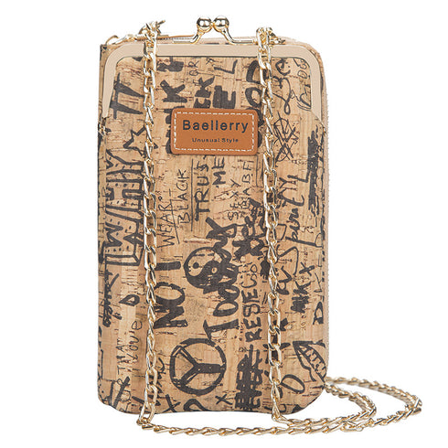 Baellerry cork long wallet for women - ROUTINE FASHION