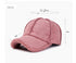 Fashion Hats Women Peaked Cap Solid Color Broken Edge Design Baseball Cap Sport - ROUTINE FASHION