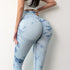 Women's High Waist Tie-Dye Sports Fitness Trousers - ROUTINE FASHION