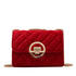 Lingge Embroidery Thread Shoulder Bag Chain Velvet Crossbody Bag - ROUTINE FASHION