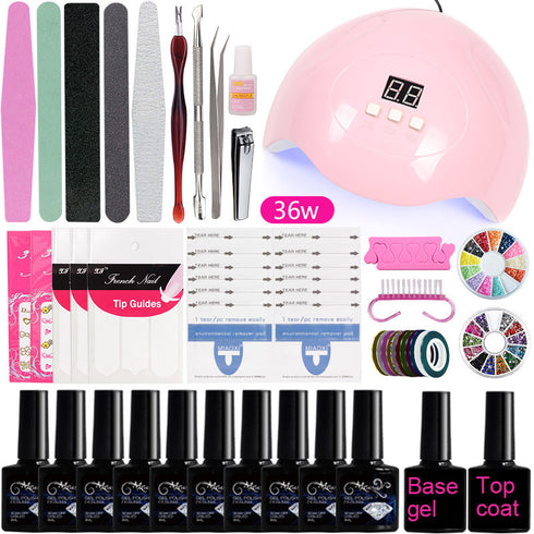 Nail Kit Tools For Beginners - ROUTINE FASHION