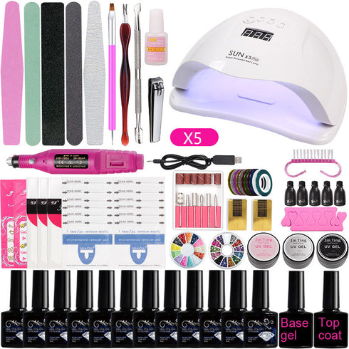 Nail Kit Tools For Beginners - ROUTINE FASHION