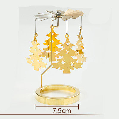 Romantic Scented Candle Rotating Candlestick - ROUTINE FASHION