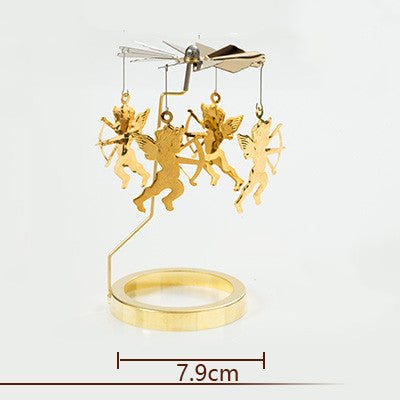 Romantic Scented Candle Rotating Candlestick - ROUTINE FASHION