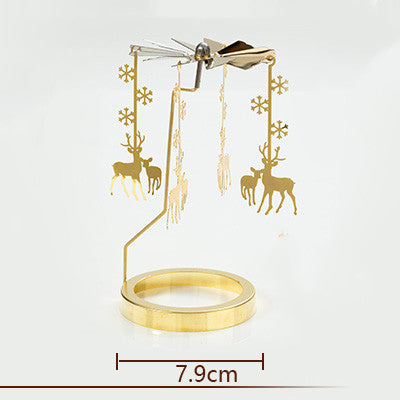 Romantic Scented Candle Rotating Candlestick - ROUTINE FASHION