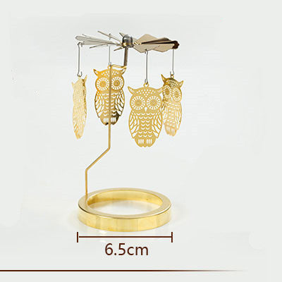 Romantic Scented Candle Rotating Candlestick - ROUTINE FASHION