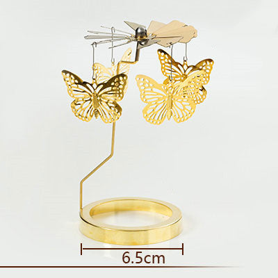 Romantic Scented Candle Rotating Candlestick - ROUTINE FASHION