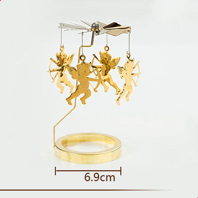 Romantic Scented Candle Rotating Candlestick - ROUTINE FASHION