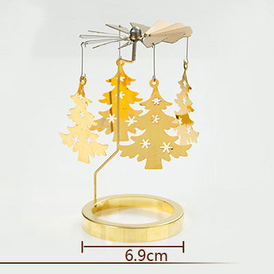 Romantic Scented Candle Rotating Candlestick - ROUTINE FASHION