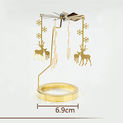 Romantic Scented Candle Rotating Candlestick - ROUTINE FASHION