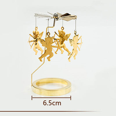 Romantic Scented Candle Rotating Candlestick - ROUTINE FASHION