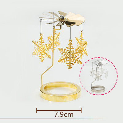 Romantic Scented Candle Rotating Candlestick - ROUTINE FASHION