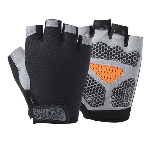 Fitness Gloves, Half Finger Sports Gloves, Cycling, Weightlifting, Deadlifts, Sports Gloves, Sports Protective Gear Wholesale - ROUTINE FASHION