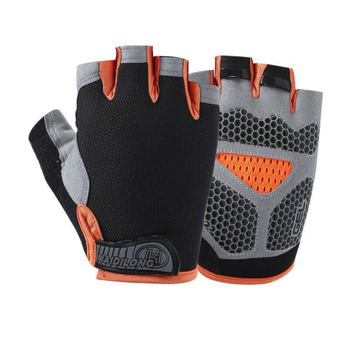 Fitness Gloves, Half Finger Sports Gloves, Cycling, Weightlifting, Deadlifts, Sports Gloves, Sports Protective Gear Wholesale - ROUTINE FASHION