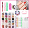 Nail Lamp Nail Art Sticker Drill Tool Set - ROUTINE FASHION